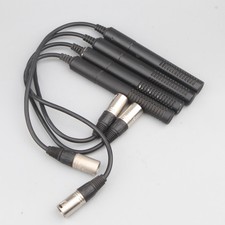 4 x Microfono JVC QAN0067-003 USATO per GY-HM100U GY-HM150U ProHD 4KCAM