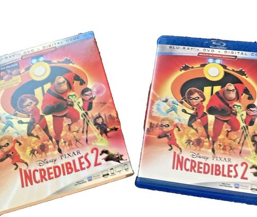 Incredibles two discs - incredibles, 2