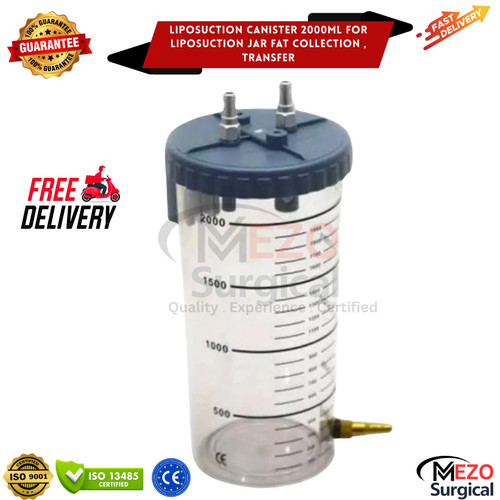 Bidone liposuzione 2000ml per - bidone,