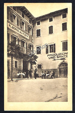 1 CARTOLINA ARCO ALBERGO ALLA POSTA PRODUZIONE VINO SANTO TRENTO (I2942)