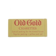 WW2 US Old Gold Cigarette