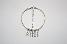 Cavigliera euro 'BITCH' catena