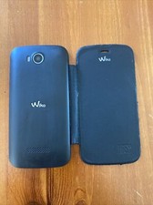 Copribatteria Cover  Coverture Cubrir Wiko Iggy Nero Originali Con Copri Display