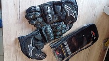 Guanti moto in pelle Pista Strada alpinestars GP pro gloves Nero taglia L