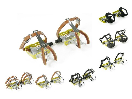 Pedali bici corsa gialli - , con