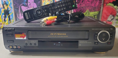 Sony vcr slv ax10 - sony,