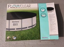 Bestway Copertura per Piscina Rotonda 366cm - Nero