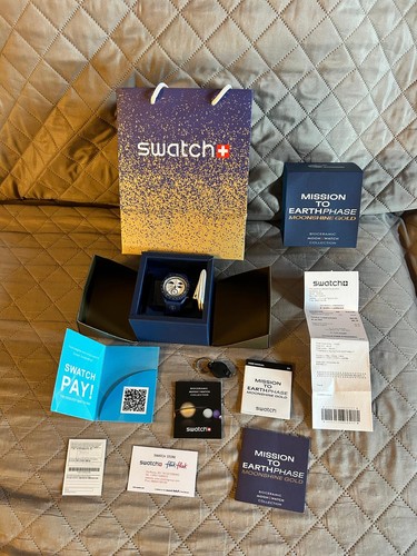 Omega swatch mission - swatch, to