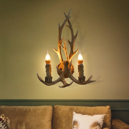 Lampada parete vintage - 2x,