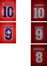 KIT A SCELTA ZARATE NR 10 ROCCHI 9 HERNANES 8 X MAGLIA CALCIO LAZIO PUMA NUOVO  