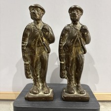 Coppia di figurine vintage