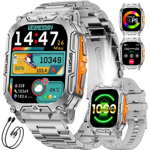 Hirreo 1000mah smartwatch uomo - 1000mah,