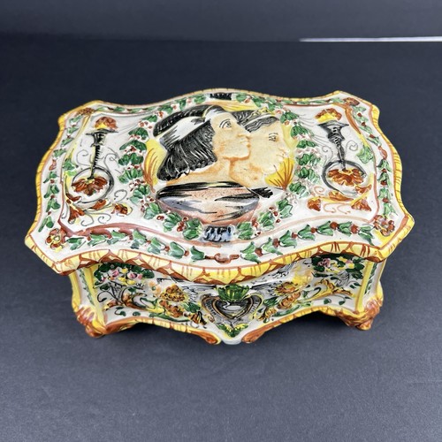 Scatola portagioie ceramica - scatola,