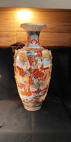 Vaso satsuma periodo meiji - satsuma,