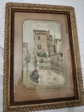 ANTICA STAMPA SU SETA Con