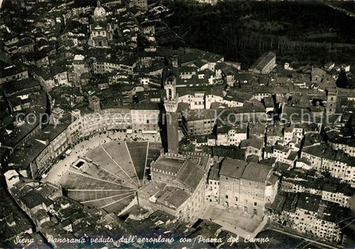 Siena panorama veduto - siena,