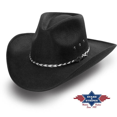 Cappello western hat stars - western,