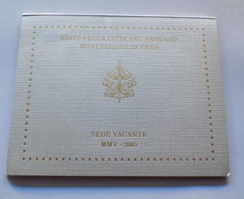 Serie 2005 fdc sede vacante - a),