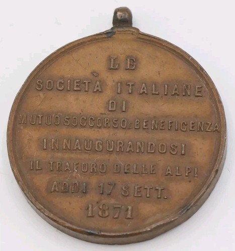 Medaglia 1871 inaugurazione - 1871,