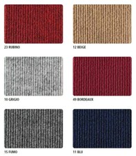 Moquette 100% polipropilene agugliato cannettato Project rotolo 60mq- SP.GRATIS