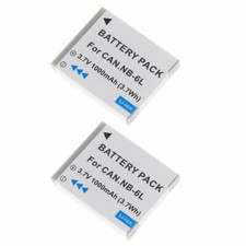 2x Batteria 1000mAh per Canon
