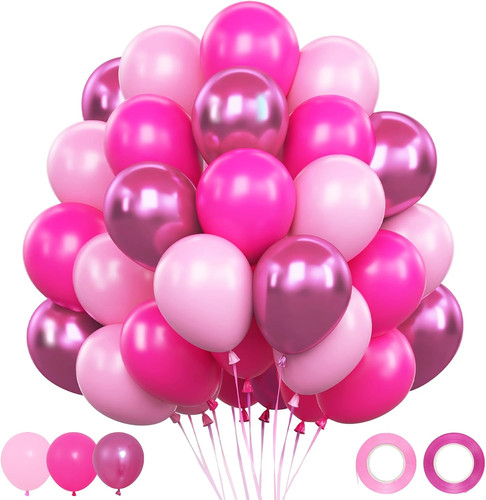 Palloncini rosa pezzi 12 - 62,