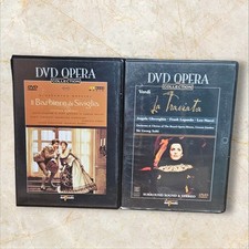 2 DVD Opera Collection LA TRAVIATA E Il BARBIERE DI SIVIGLIA Edizioni Del Prado