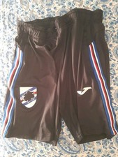 PANTALONCINI SHORT FOOTBALL CALCIO SAMPDORIA JOMA OFFICIAL. NERO BLACK