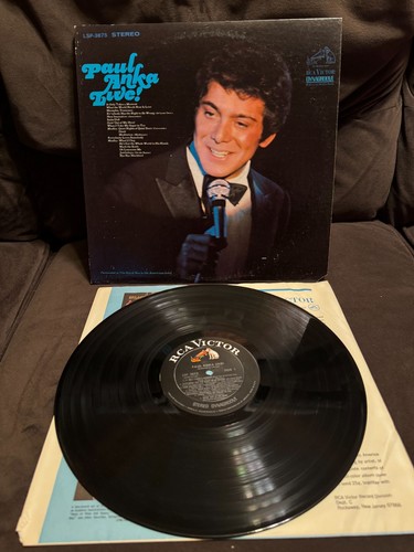 Paul anka live vinyl rca - vinyl,