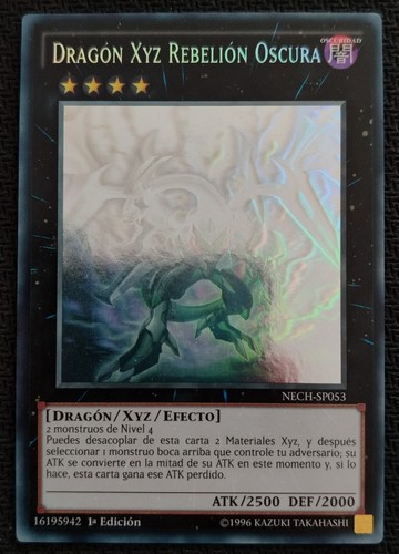 Dragón xyz rebelión oscura - xyz,