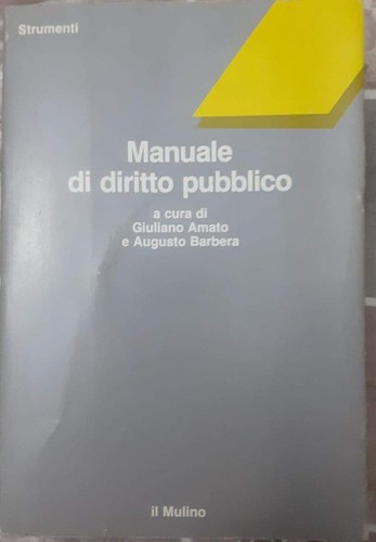 Manuale diritto pubblico - manuale,