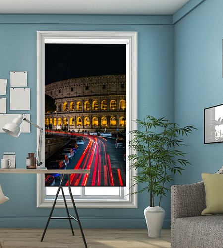 Tende rullo per finestra con - rullo,