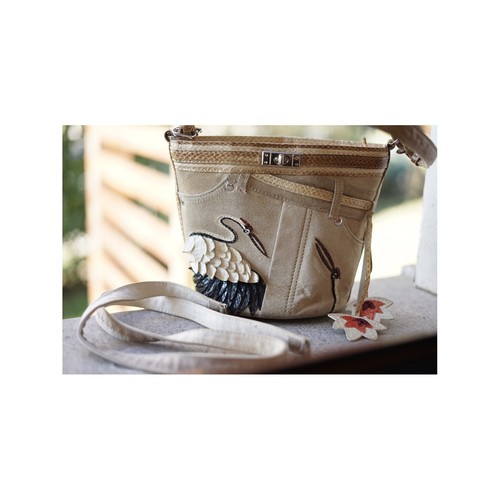 Borsa pelle tracolla tosca - tracolla,