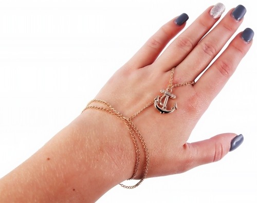 Collana mano catena - collana,