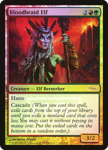 Foil bloodbraid elf friday - bloodbraid, ~