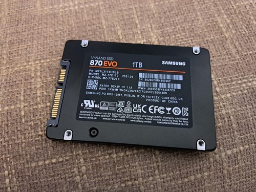 Samsung 870 evo 1tb sata - evo,