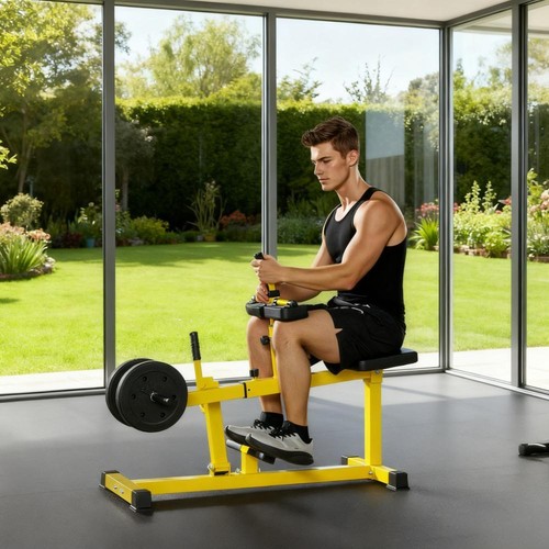 Seated calf raise machine - calf,