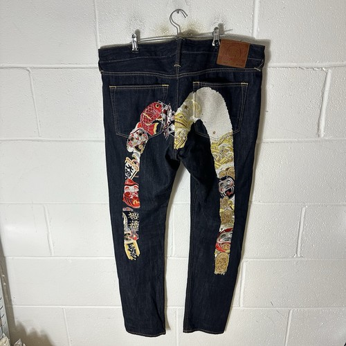 Jeans vintage evisu uomo - jeans,