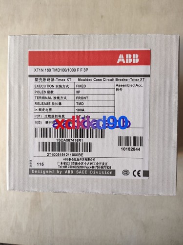 Nuovo abb xt1n160 - abb, tmd100-1000