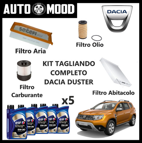 Kit tagliando dacia - kit, 1.5