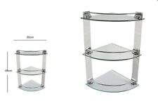 x Mensola Da Bagno Angolare a