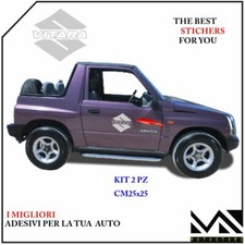 2 ADESIVI cm 25 stickers LOGO