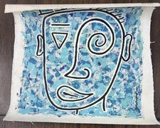 Quadro volto astratto Frank