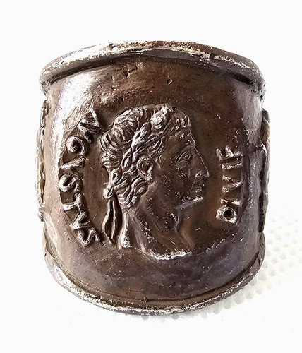 Anello antico romano - anello, argento