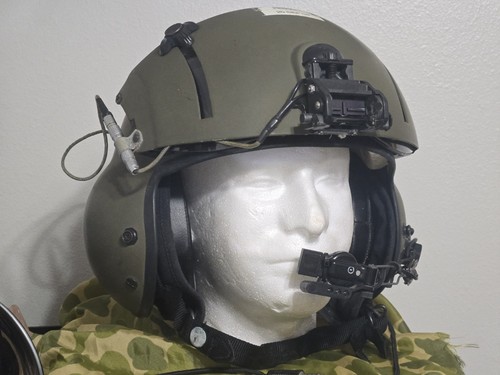 Casco pilota elicottero gentex - pilota,