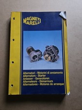Catalogo Magneti Marelli Ricambi Alternatori E Motorini Di Avviamento Modello 2