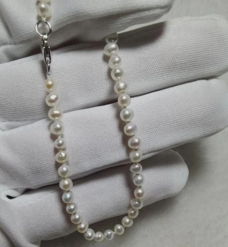 Bracciale perle naturali - bracciale,