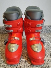 Scarponi sci bambino Tecnica, misura 35, colore rosso