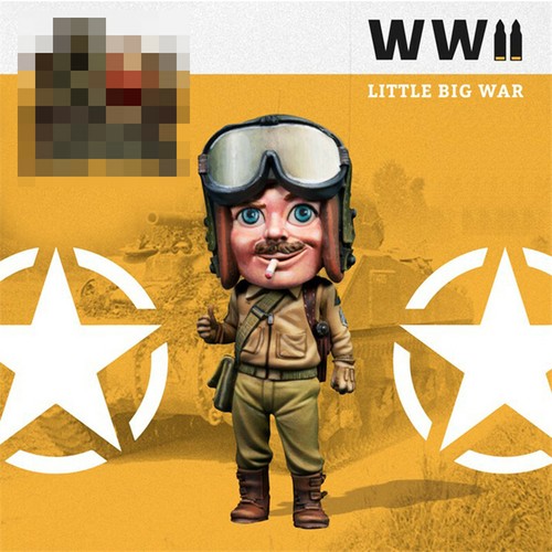 Wwii rocky star cooper soldier - cooper,