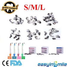 Fasce a matrice sagomata sezionale metallo dentale 50μm S/M/L restauro